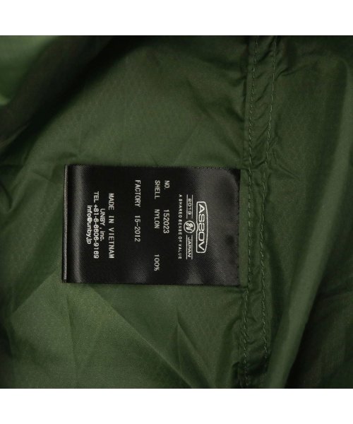 AS2OV(アッソブ)/アッソブ エコバッグ AS2OV トートバッグ 折りたたみ 40D NYLON RIP ECO BAG Sサイズ ナイロン 軽量 152023/img18