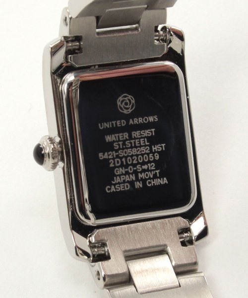 UNITED ARROWS(ユナイテッドアローズ)/UAB スクエア メタル 腕時計/img16