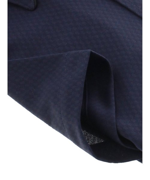 TAKA-Q(タカキュー)/ノーアイロンストレッチ レギュラーフィット ボタンダウン半袖ニットシャツ/img02