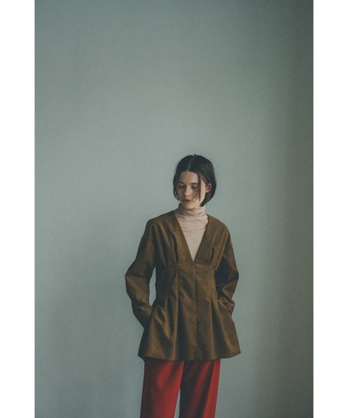 セール】CHAMBRAY CORDUROY LADY TOPS(504139124) | クラネ(CLANE  