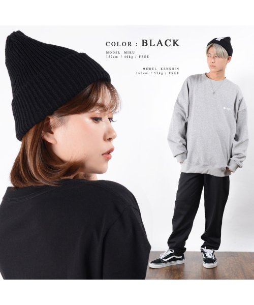 1111clothing(ワンフォークロージング)/◆バーコードバッチ ビーニー◆ ニット帽 メンズ おしゃれ ニット帽 レディース ニットキャップ 帽子 かわいい 可愛い お洒落 韓国ファッション 夏 秋 春 /img10