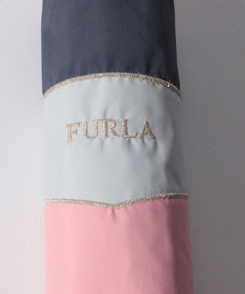 FURLA(フルラ)/FURLA 　晴雨兼用折りたたみ日傘　切り継ぎカラーブロッキング/img05
