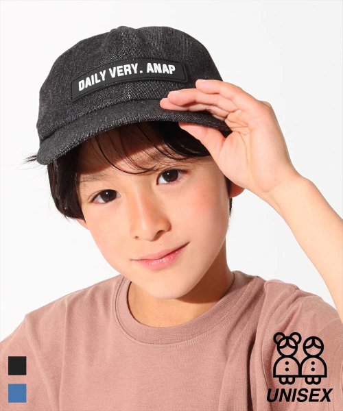 ANAP KIDS(アナップキッズ)/デニムラバーワッペンキャップ/img10