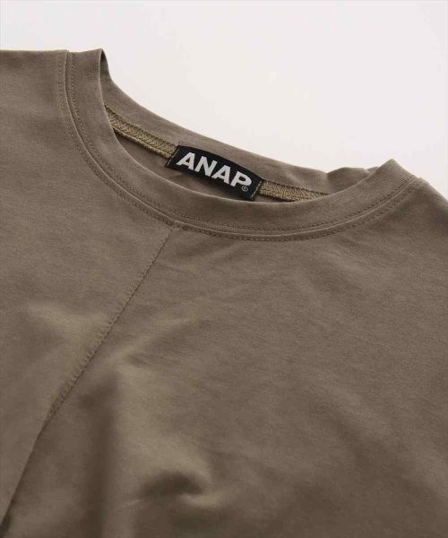 ANAP(アナップ)/フロントツイストクロップドTシャツ/img12