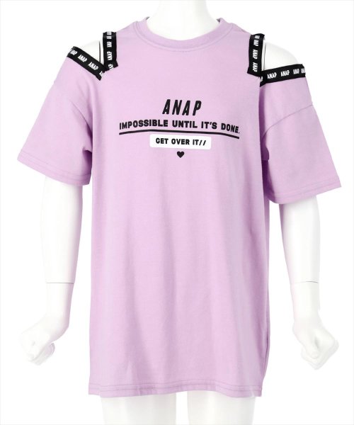 ANAP KIDS(アナップキッズ)/テープ肩あきデザインチュニック/img08