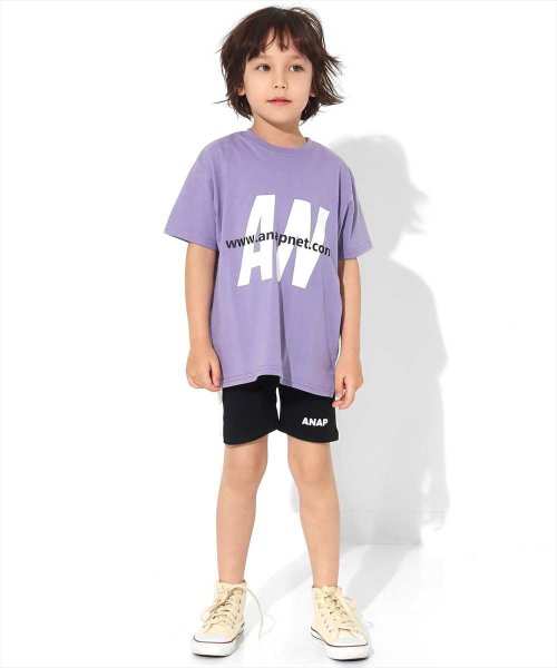 ANAP KIDS(アナップキッズ)/吸水速乾ANAPロゴビッグTシャツ/img11