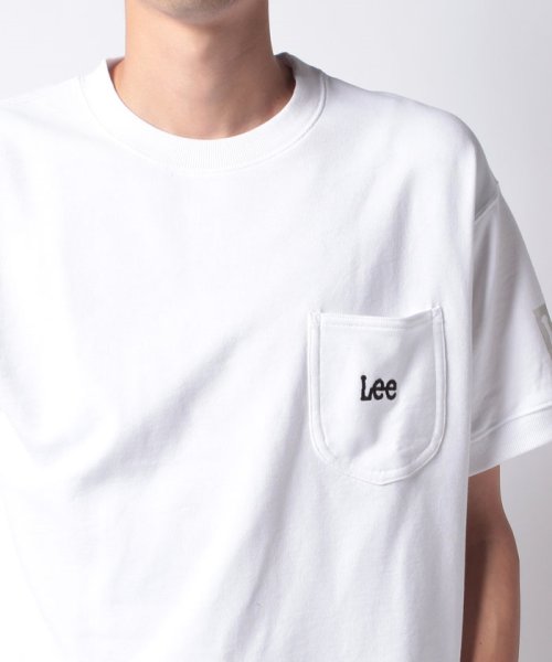 Lee(Lee)/【別注】【LEE】 リー ポケット付き 半袖 スウェット ビッグシルエット 22SS/img07
