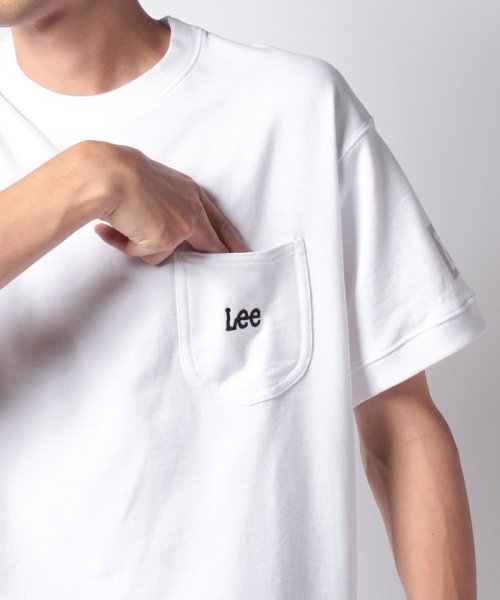 Lee(Lee)/【別注】【LEE】 リー ポケット付き 半袖 スウェット ビッグシルエット 22SS/img08