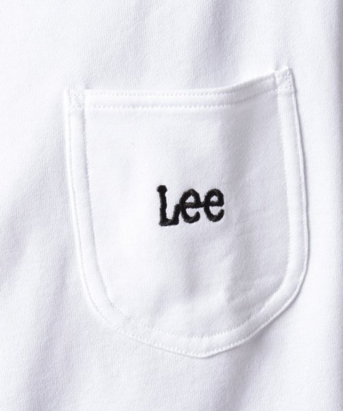Lee(Lee)/【別注】【LEE】 リー ポケット付き 半袖 スウェット ビッグシルエット 22SS/img10