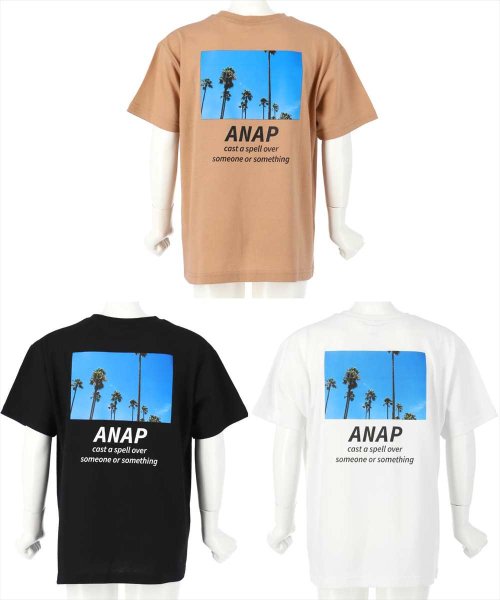 ANAP KIDS(アナップキッズ)/制菌ポケット付きパームツリービッグTシャツ/img13