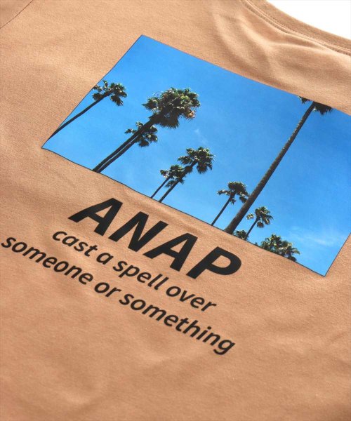 ANAP KIDS(アナップキッズ)/制菌ポケット付きパームツリービッグTシャツ/img14