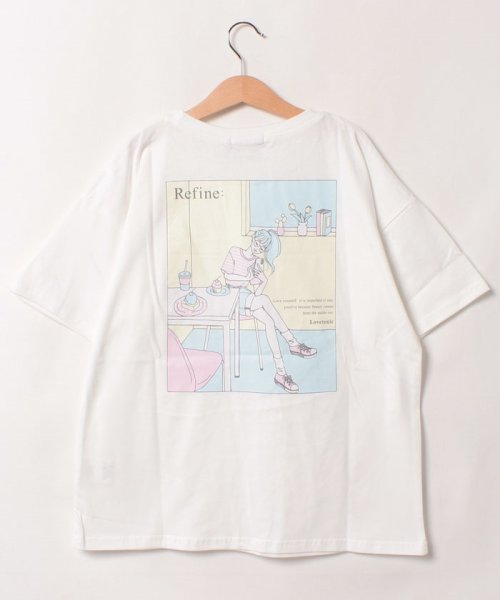 Lovetoxic(ラブトキシック)/レトロイラスト半袖Tシャツ/img01