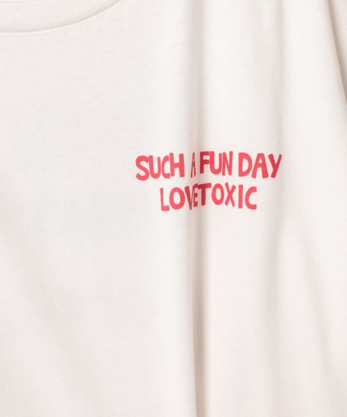 Lovetoxic(ラブトキシック)/バックパッケージプリント半袖Tシャツ/img03