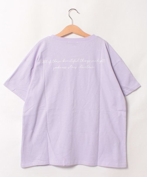 Lovetoxic(ラブトキシック)/ワンポイント刺しゅう半袖Tシャツ/img01