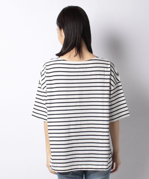 NICE CLAUP OUTLET(ナイスクラップ　アウトレット)/【natural couture】ベーシックボーダーT/img02