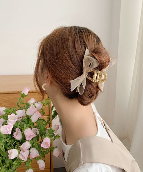 クーポン セール 25 Off ヘアピン クリップ リボン ヘア留め ヘアアクセサリー ヘア爪 クランプ かわいい オシャレ 髪飾り 大人 かわいい 上品 セイヘイショップ Seiheishop Magaseek