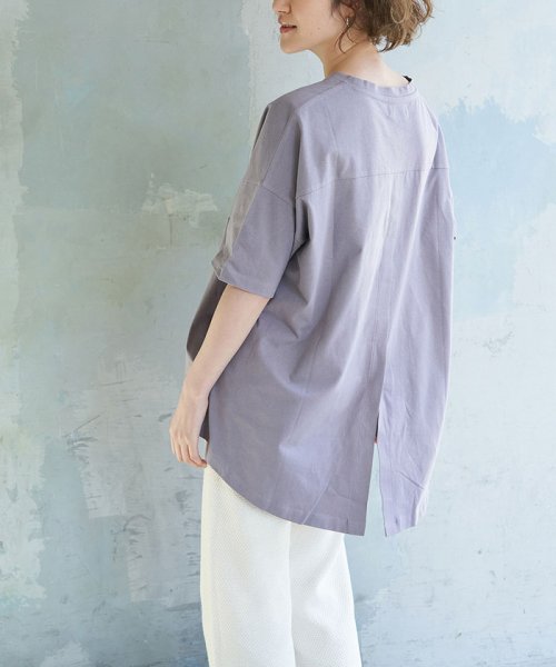 ROPE' PICNIC(ロペピクニック)/【ORGANIC COTTON】バックシャンTシャツ/img13