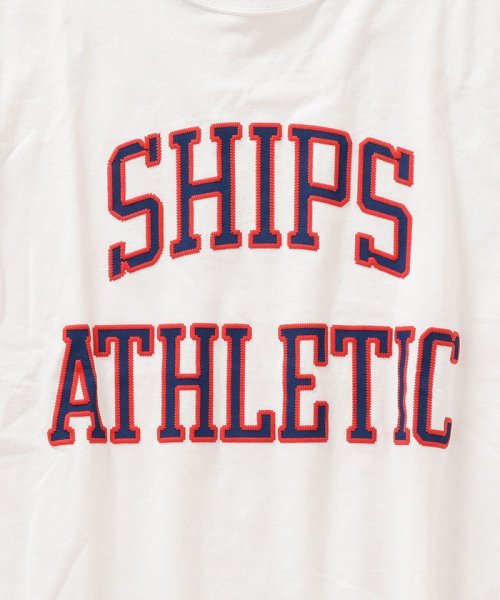 SHIPS MEN(シップス　メン)/【WEB限定/SHIPS別注】RUSSELL ATHLETIC: ビッグ ロゴ プリント Tシャツ/img25