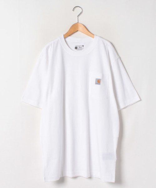 marukawa shonan(marukawa shonan)/【Carhartt/カーハート】ピスネーム半袖ポケットTシャツ/USサイズ アメカジ ワーク ミリタリー ストリート オーバーサイズ カジュアル ユニセックス/img32