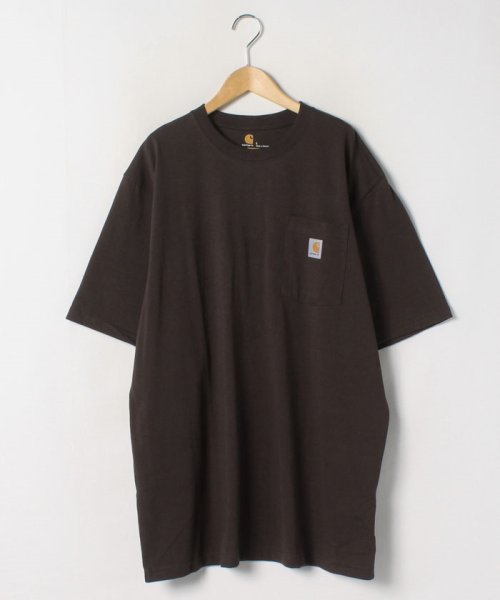 marukawa shonan(marukawa shonan)/【Carhartt/カーハート】ピスネーム半袖ポケットTシャツ/USサイズ アメカジ ワーク ミリタリー ストリート オーバーサイズ カジュアル ユニセックス/img37