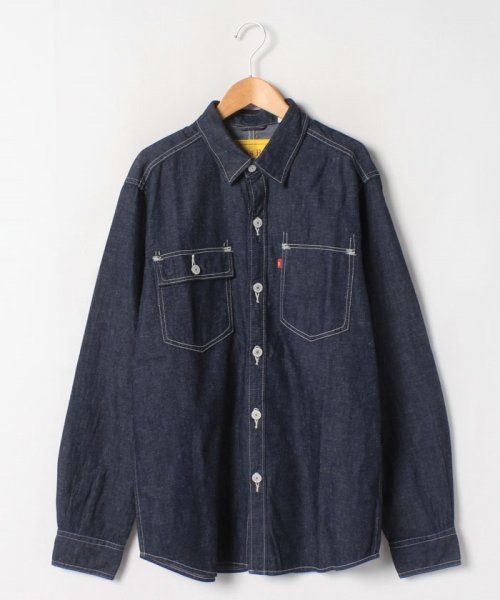 marukawa shonan(marukawa shonan)/【Levi's RED /リーバイスレッド】 デニムシャツ シャツ 長袖シャツ アメカジ カジュアル ユニセックス 羽織り 羽織/img08