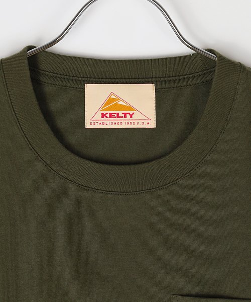 Amerikaya(Amerikaya)/【アメリカ屋】【別注】【KELTY】 ケルティー ワンポイント ポケット付き 半袖 Tシャツ/img01