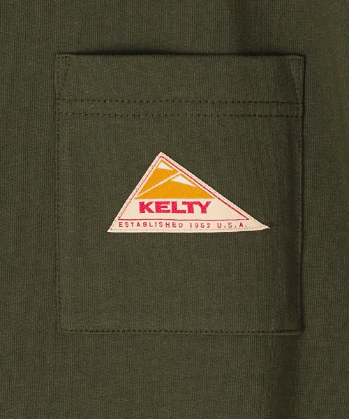 Amerikaya(Amerikaya)/【アメリカ屋】【別注】【KELTY】 ケルティー ワンポイント ポケット付き 半袖 Tシャツ/img02