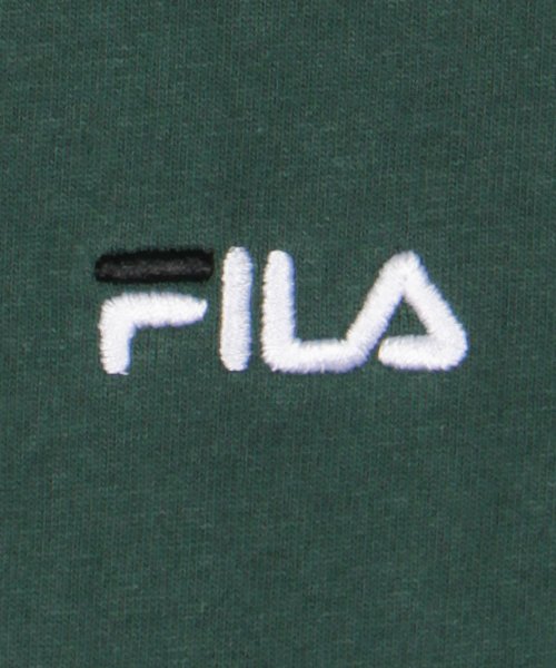 FILA(フィラ)/【別注】【FILA】 フィラ ブロックロゴ 刺繍 半袖 Tシャツ    /img02