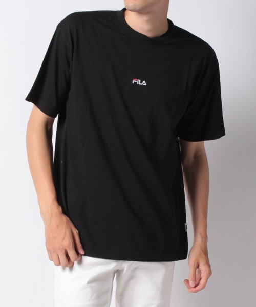 FILA(フィラ)/【別注】【FILA】 フィラ ブロックロゴ 刺繍 半袖 Tシャツ    /img14