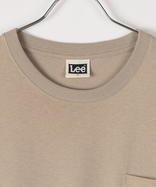 Lee(Lee)/【別注】【LEE】 リー ミニワッペン 半袖 Tシャツ ビッグシルエット 22SS/img01