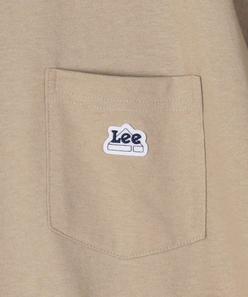 Lee(Lee)/【別注】【LEE】 リー ミニワッペン 半袖 Tシャツ ビッグシルエット 22SS/img02