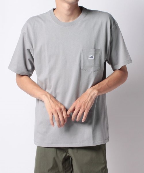 Lee(Lee)/【別注】【LEE】 リー ミニワッペン 半袖 Tシャツ ビッグシルエット 22SS/img08