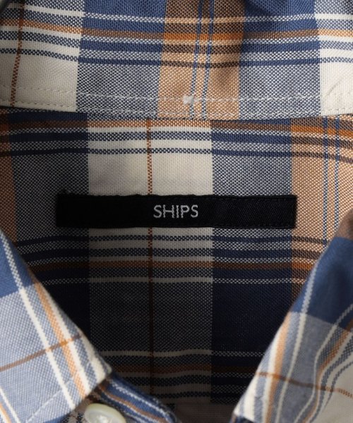 SHIPS MEN(シップス　メン)/SHIPS: japan quality オーガニックコットン チェック ボタンダウンシャツ S/S/img07