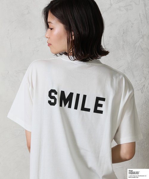 ALWAYS GOOD TIME NEW BASIC STORE(オールウェイグッドタイムニューベーシックストア)/【PEANUTS×NEWHATTAN / ピーナッツ×ニューハッタン】スヌーピーコラボ プリントTシャツ/img12