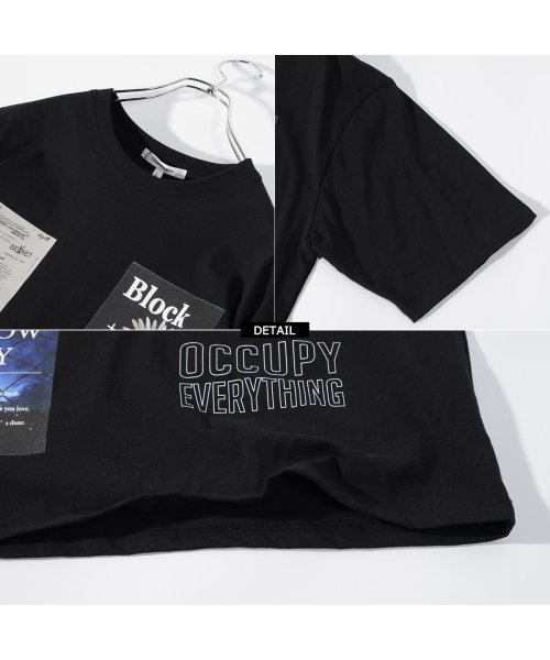 1111clothing(ワンフォークロージング)/◆デイジーフォト デコレーション ビッグTシャツ◆ tシャツ メンズ ビッグt レディース 半袖tシャツ ビッグシルエット トップス プリントtシャツ 綿100/img05