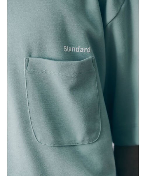 CRAFT STANDARD BOUTIQUE(クラフトスタンダードブティック)/綿混ポンチプリント半袖ポケットTEE/img01
