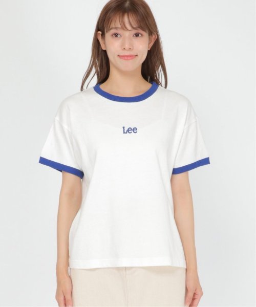 LBC(エルビーシー)/LEE リンガーミニロゴTシャツ/img12