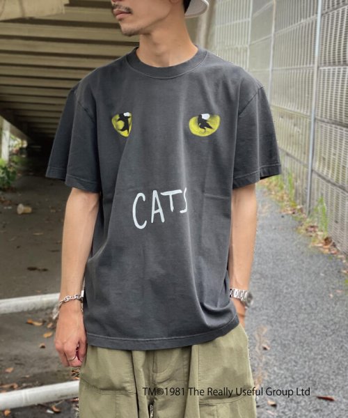 GLOSTER(GLOSTER)/【GOOD ROCK SPEED/グッドロックスピード】CATS ピグメントTee (21RUG001W)/img02