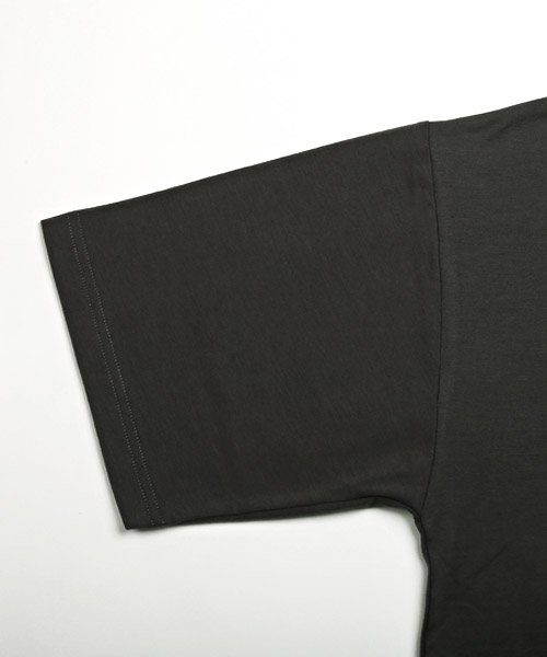 LUXSTYLE(ラグスタイル)/フェイクレイヤードBIGTシャツ/Tシャツ メンズ 半袖 5分袖 ビッグシルエット フェイクレイヤード 無地/img23