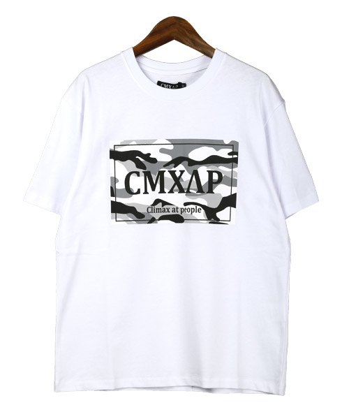 LUXSTYLE(ラグスタイル)/CMXAPカモボックスロゴTシャツ/Tシャツ メンズ 半袖 ロゴ プリント ボックスロゴ カモフラ 迷彩 クルーネック/img07