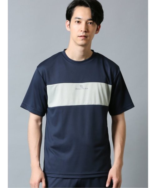 TAKA-Q(タカキュー)/【WEB限定】アーノルドパーマー/Arnold Palmer マイクロメッシュ 切替Ｔシャツ＆ショーツ アンサンブル/img08