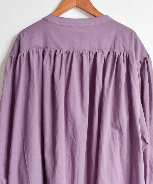 ARGO TOKYO(アルゴトウキョウ)/Cotton sheer volume shirt one－piece 2901401　コットンシアーボリュームシャツワンピース　シャツワンピース　ワンピース　/img13