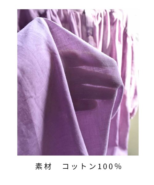 ARGO TOKYO(アルゴトウキョウ)/Cotton sheer volume shirt one－piece 2901401　コットンシアーボリュームシャツワンピース　シャツワンピース　ワンピース　/img16