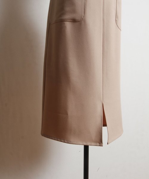 tocco closet(トッコクローゼット)/リングベルト付きサイドポケットタイトスカート/img22
