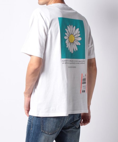 Amerikaya(Amerikaya)/【アメリカ屋】フラワープリント バックプリント 半袖 Tシャツ/img17