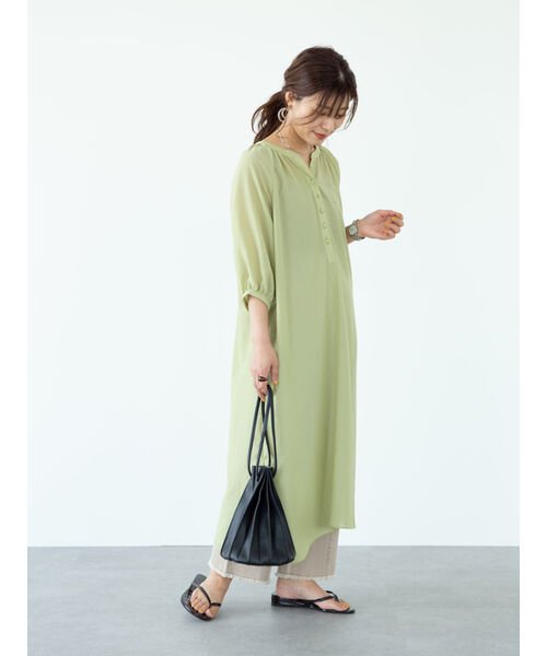 シアーワンピース グリーンパークス Green Parks Magaseek