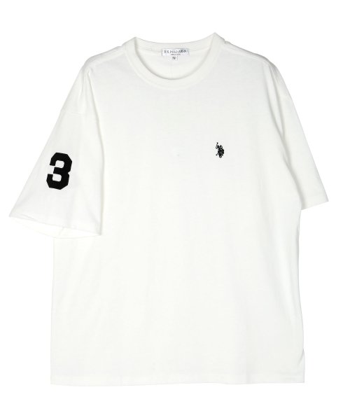 JIGGYS SHOP(ジギーズショップ)/roshell別注 U.S. POLO ASSN TEE / Tシャツ メンズ おしゃれ ティーシャツ 半袖 カットソー トップス クルーネック ビッグシルエッ/img10