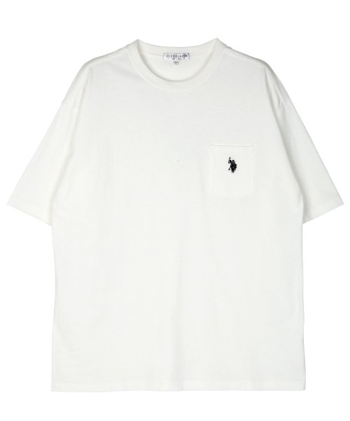 JIGGYS SHOP(ジギーズショップ)/roshell別注 U.S. POLO ASSN TEE / Tシャツ メンズ おしゃれ ティーシャツ 半袖 カットソー トップス クルーネック ビッグシルエッ/img14