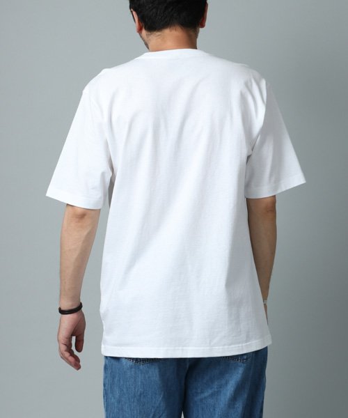 marukawa shonan(marukawa shonan)/【Carhartt/カーハート】ピスネーム半袖ポケットTシャツ/USサイズ アメカジ ワーク ミリタリー ストリート オーバーサイズ カジュアル ユニセックス/img03