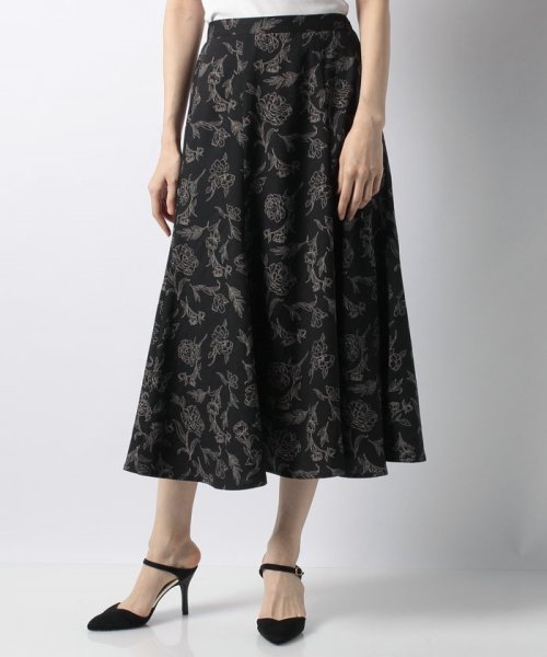 セール 線画花柄スカート ナイスクラップ アウトレット Nice Claup Outlet Magaseek